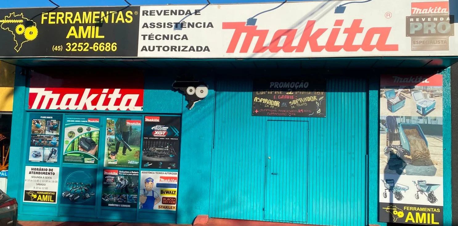 Fachada da loja Ferramentas Amil em Toledo/PR